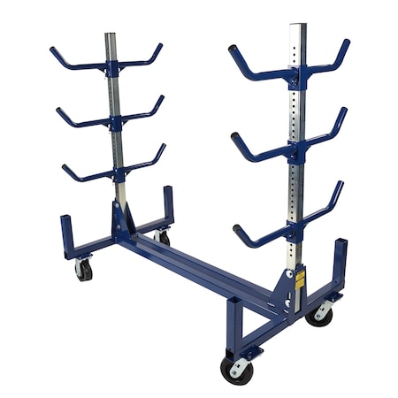 Current Tools Conduit Rack with Adjustable Arms & Casters 505AA